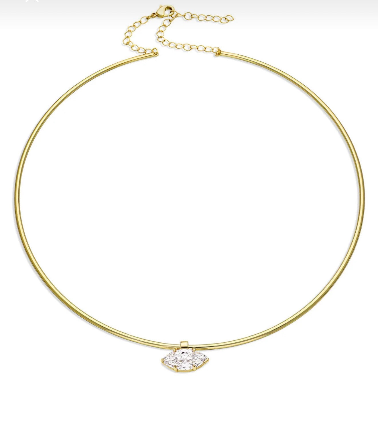 Aura Taş Choker Kolye