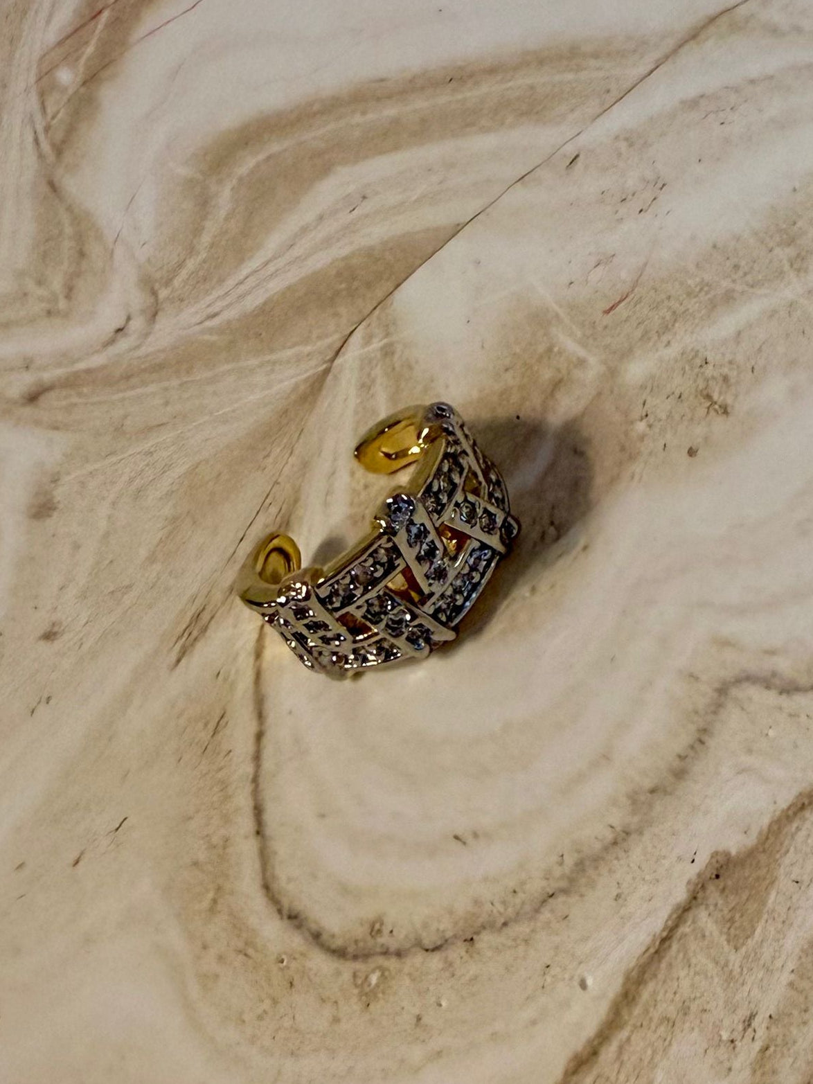 Pure Love Ring - Earcuff