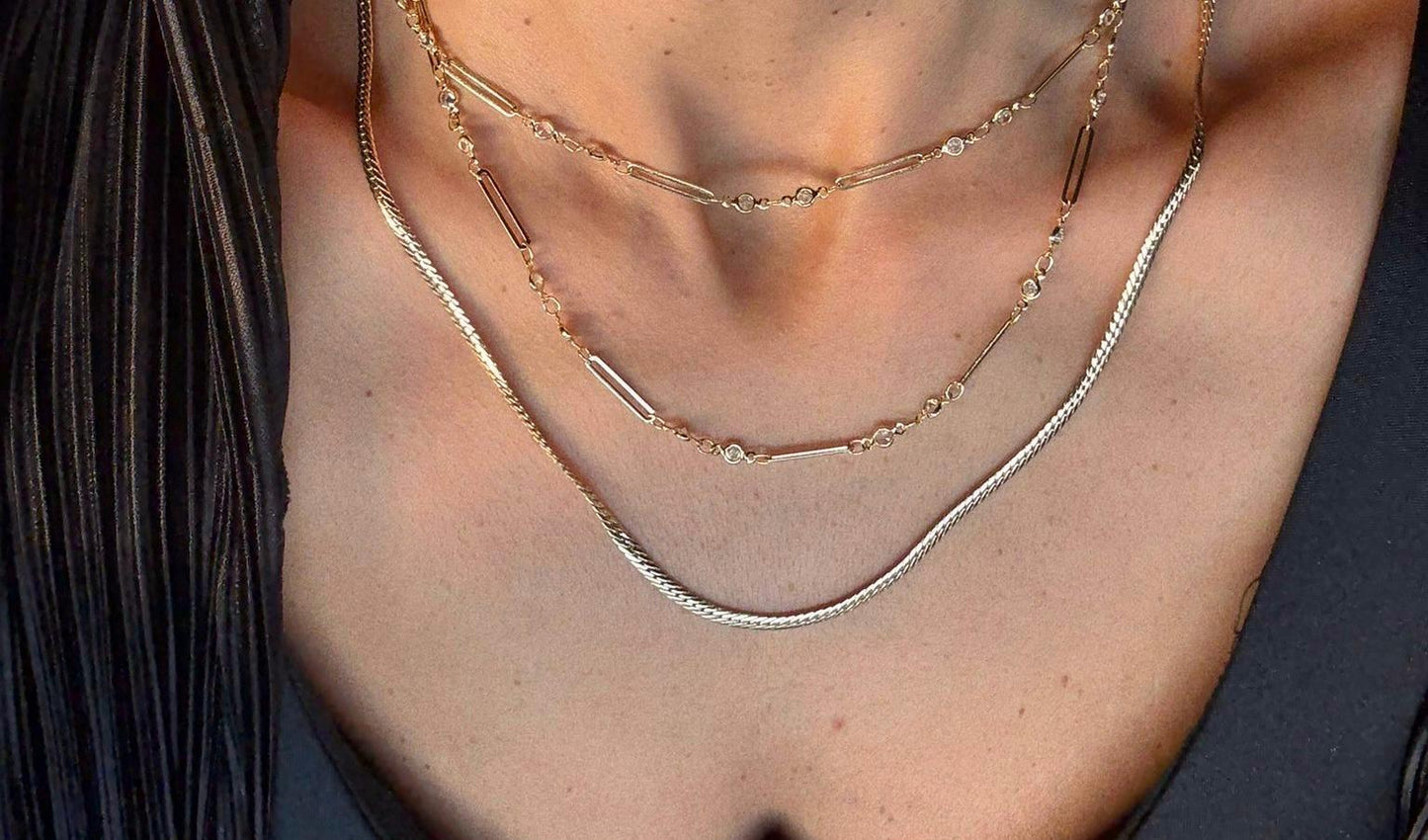 İtalyan Zincir - Kolye