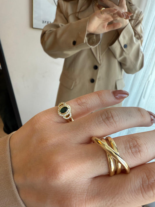 Gece Işıltısı Ayarlanabilir Yüzük