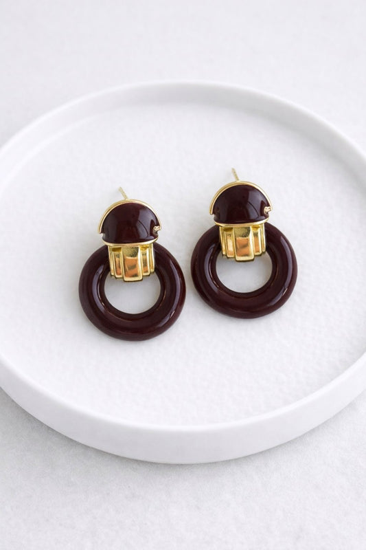 Acı Kahve Marka Model Küpe