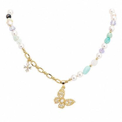 Luna Butterfly Kolye