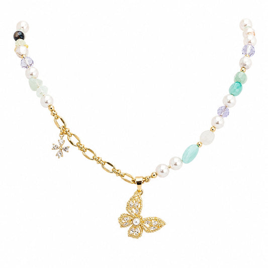 Luna Butterfly Kolye