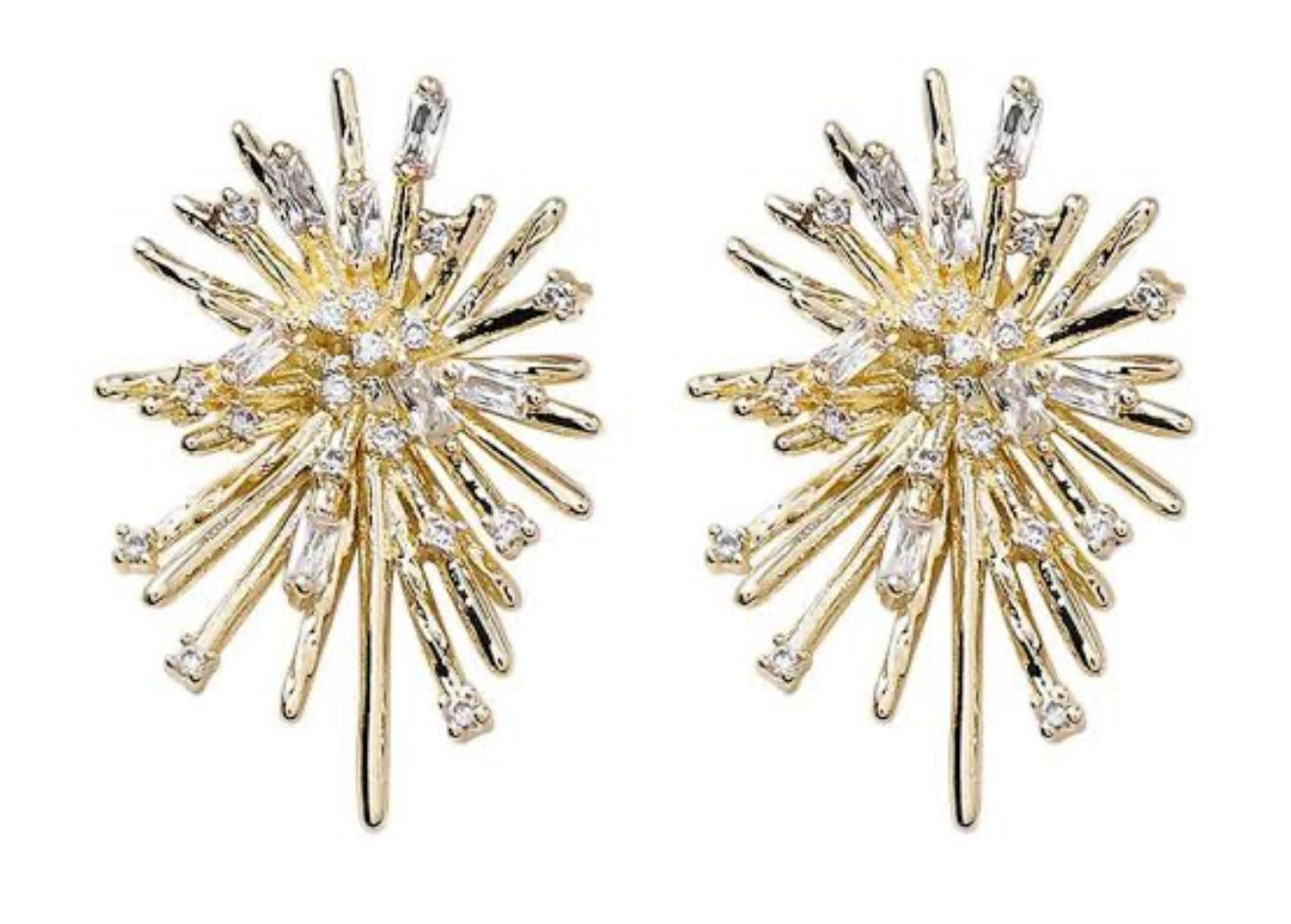 Işıltılı Yıldız Küpe