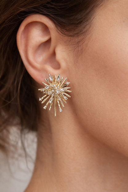 Işıltılı Yıldız Küpe