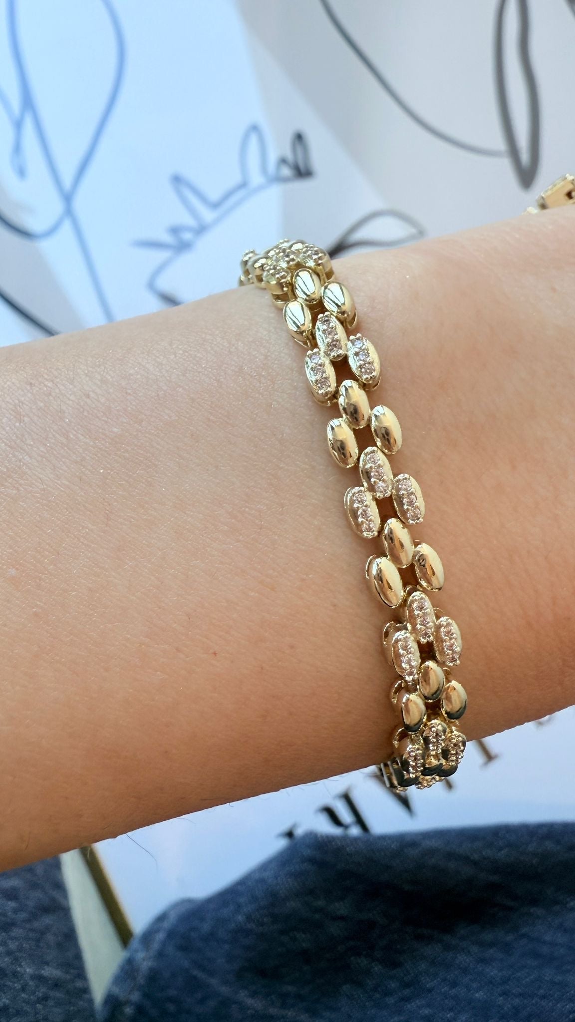 Elegance Taşlı Bileklik