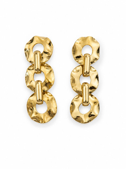 Gold Chain Küpe