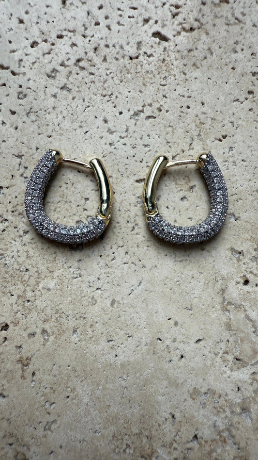 Işıltı Halka Küpe