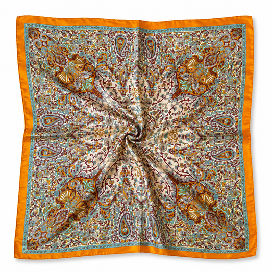 Fular Altın Motif