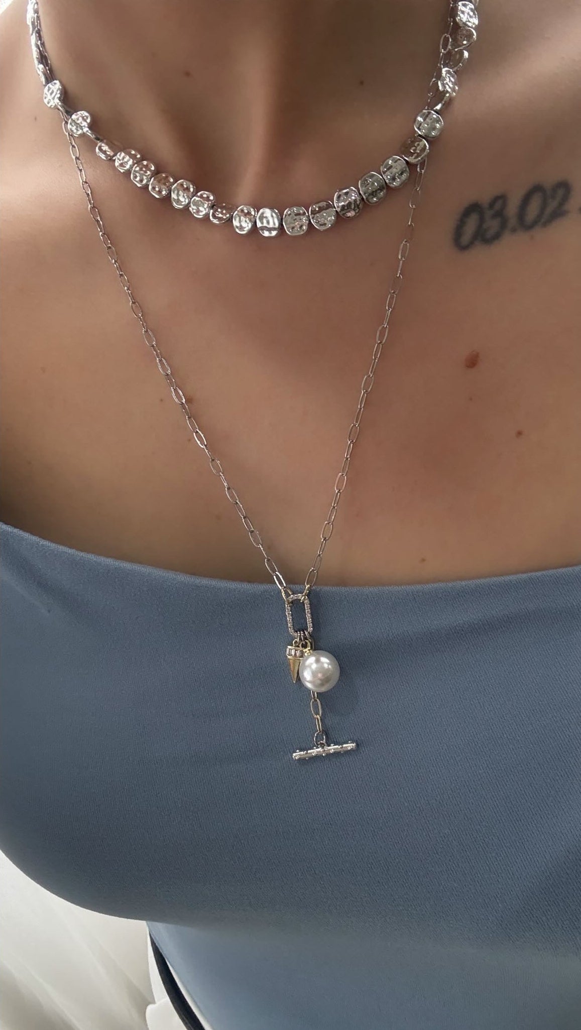 İnci Dokunuş Kolye