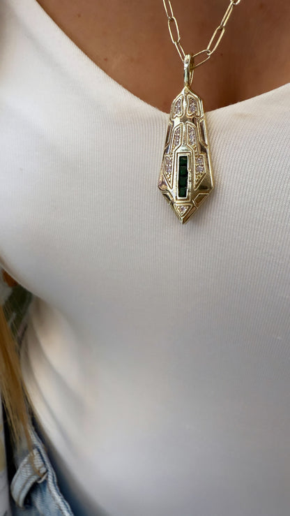 Emerald Muse Kolye