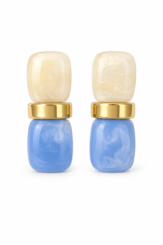 Azure Glow Küpe