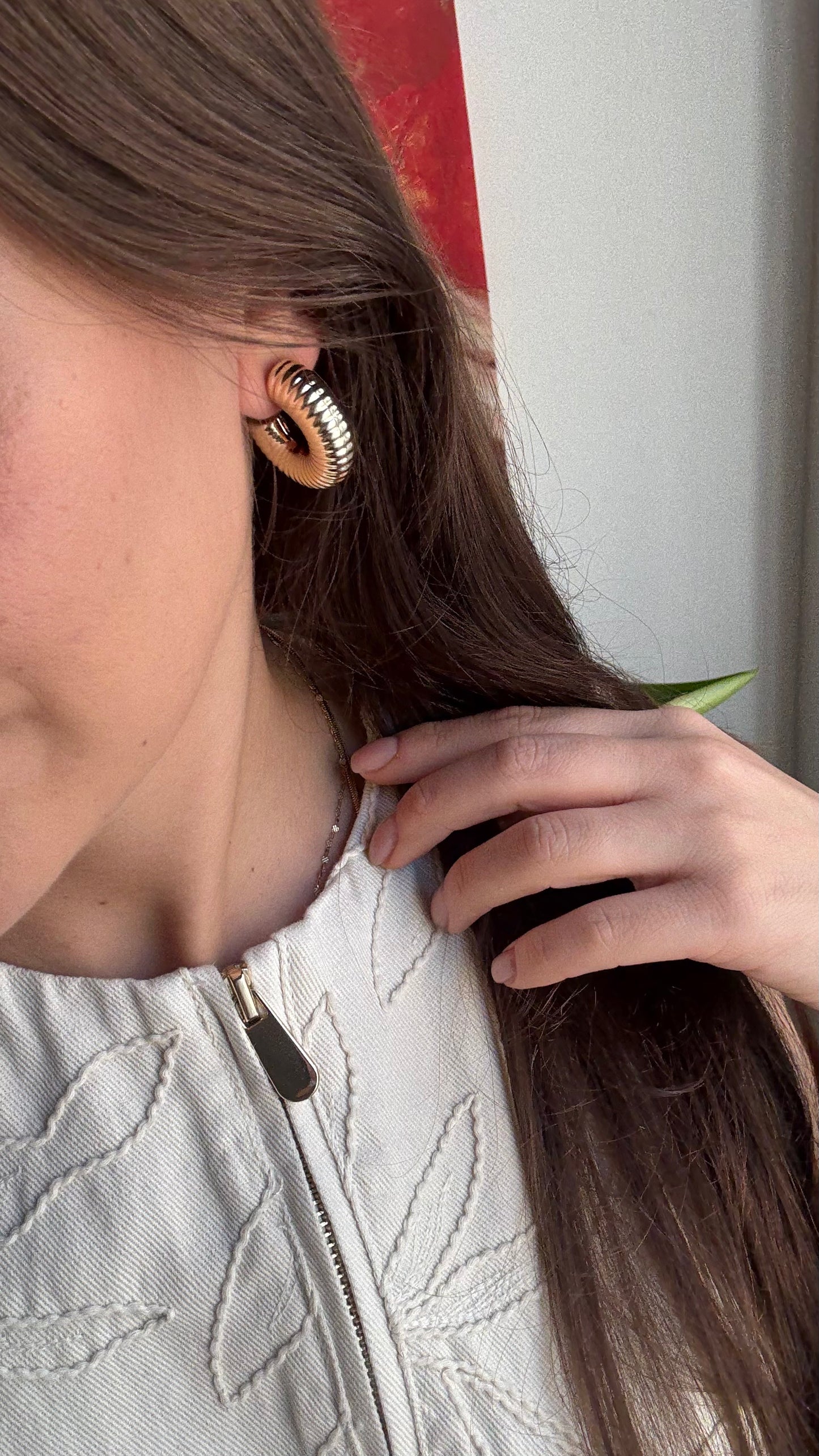 Kalın Boru Halka Küpe