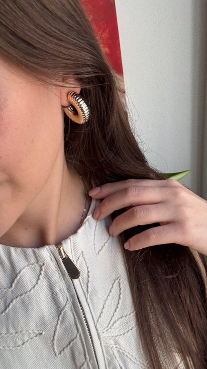 Kalın Boru Halka Küpe