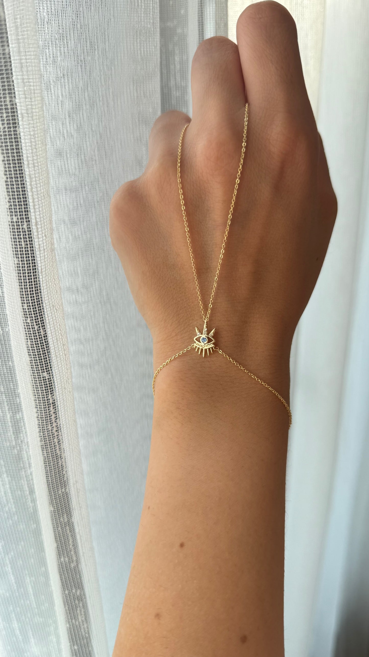 Göz Mavi Taş Detay - Şahmaran