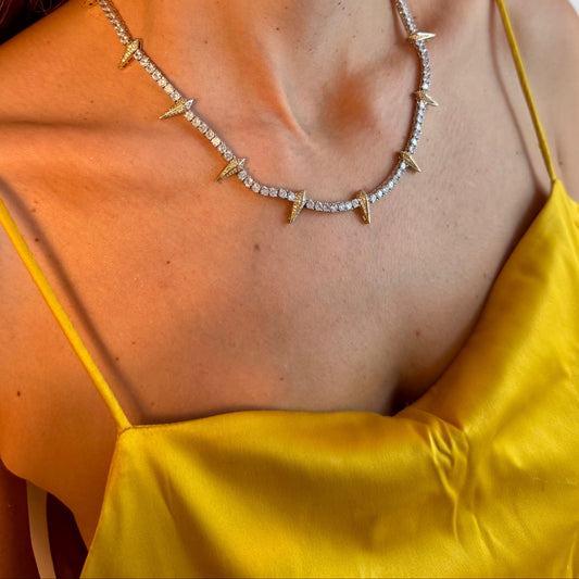 Aurora Spike Necklace - Kolye
