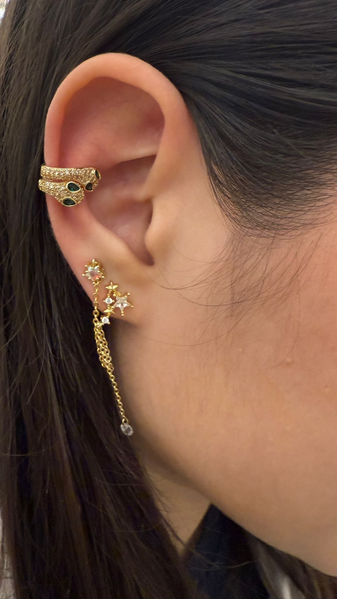 Kıkırdak Yılan Küpe