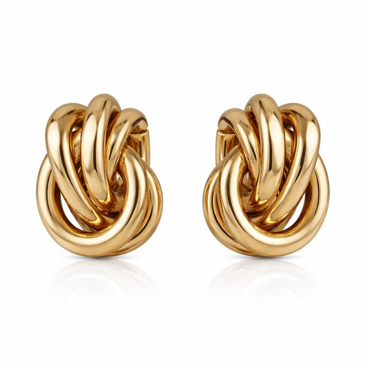 Altın Düğüm Küpe