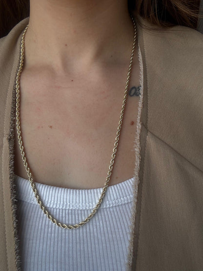 Rope Gold Kolye