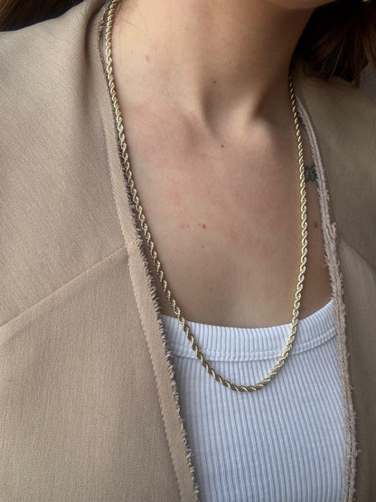 Rope Gold Kolye