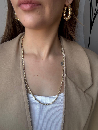 Rope Gold Kolye