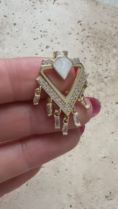 Queen Drop Küpe